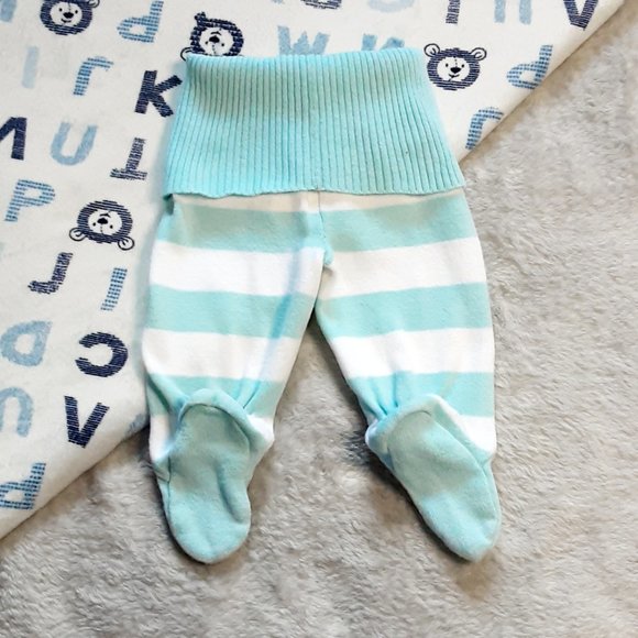 ❄️ 0-3m | Joe Fresh | Fold-Over Footie Pants - Picture 3 of 5